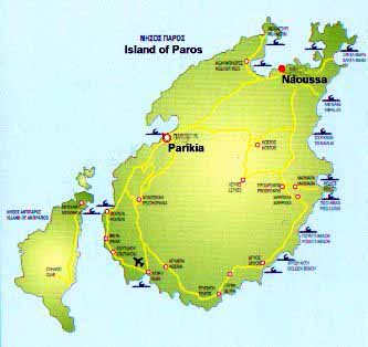 cartina di paros
