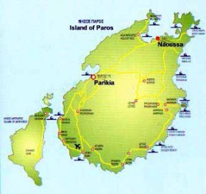 cartina di paros